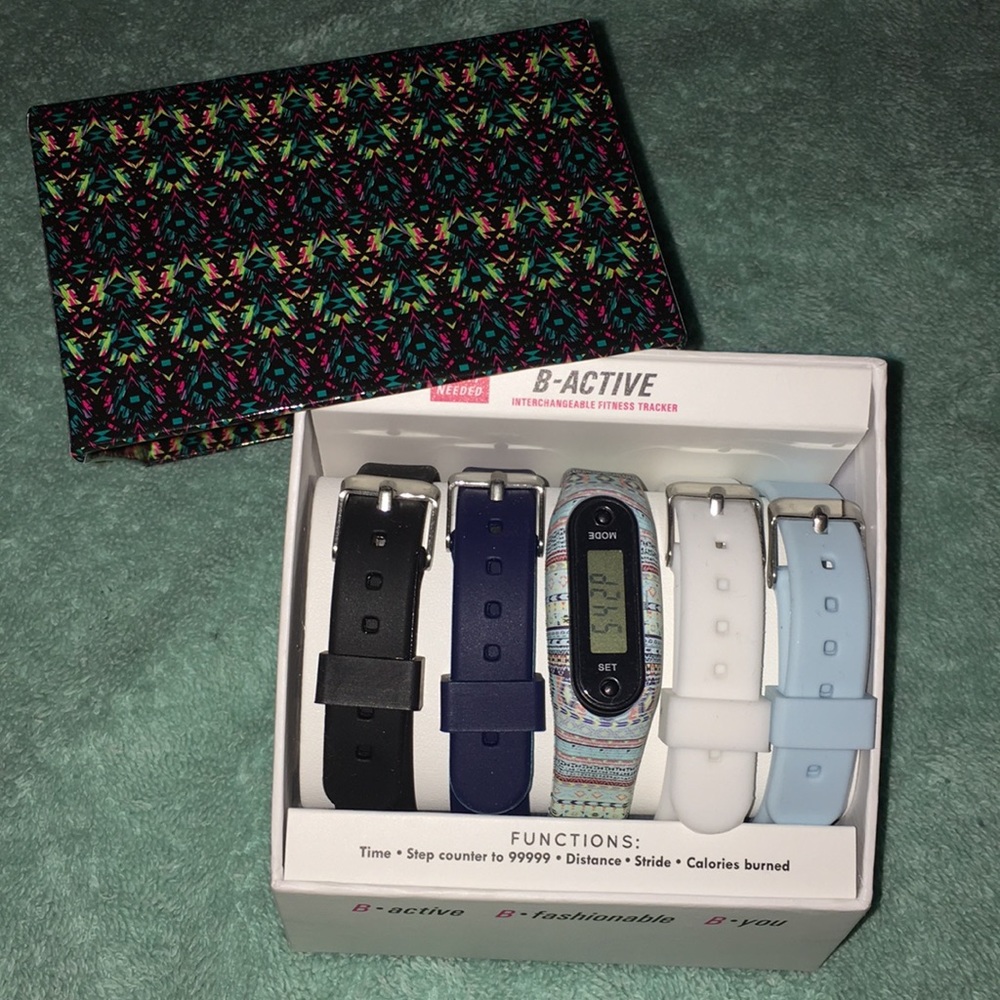 B-Active interchangeable Fitness Tracker